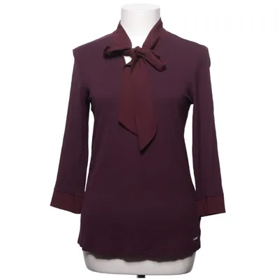 Knytblus (Lila) från Jake*s Collection Elastan, Polyester, Viskos