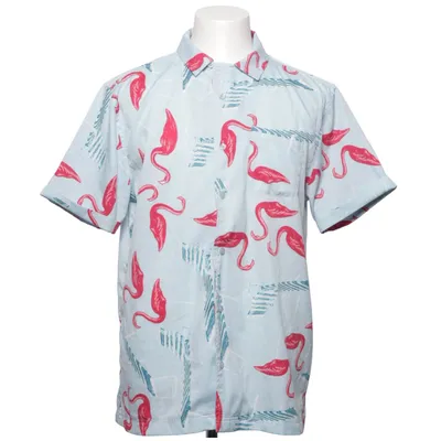 Chemise à manches courtes (Bleu, Rouge, Multicolore) de Resolution Clothing Polyester