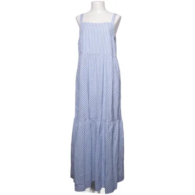 Robe longue (Bleu, Blanc) de Lexington Coton