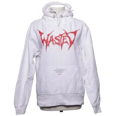 Sweat à capuche (Hoodie Forest White) de Wasted Paris Coton