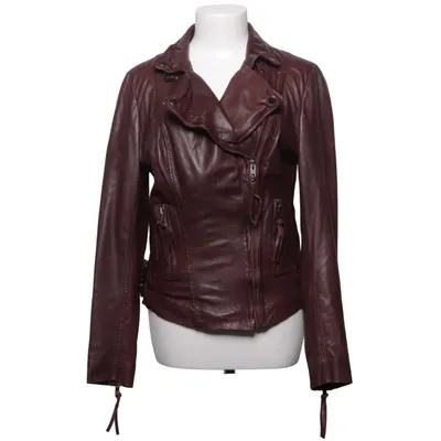 Biker jacket (Brown) from Muubaa Cotton, Leather