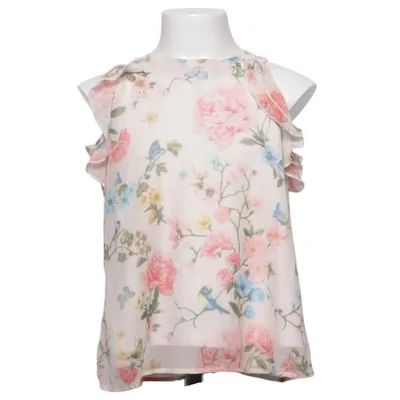 Top (Beige, Multicolored) from LC Waikiki Girls