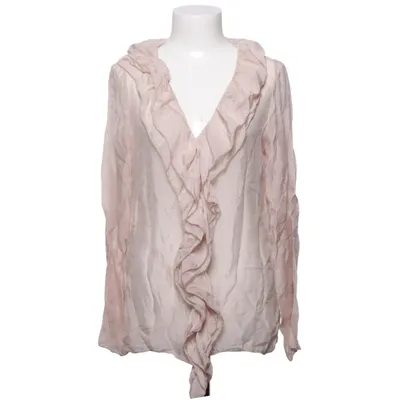 Blus (Beige) från Ajlajk Elastan, Silke, Viskos