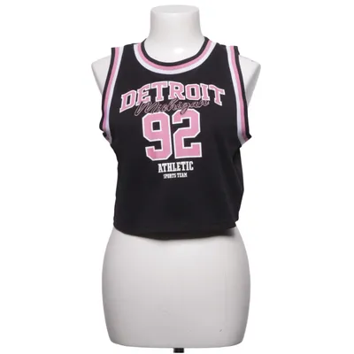 Basketball Hemd (Schwarz, Pink, Weiß) von New Yorker Polyester