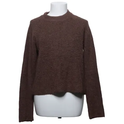 Sweater (Brown) from Pieces Acrylic, Nylon, Recycled polyester