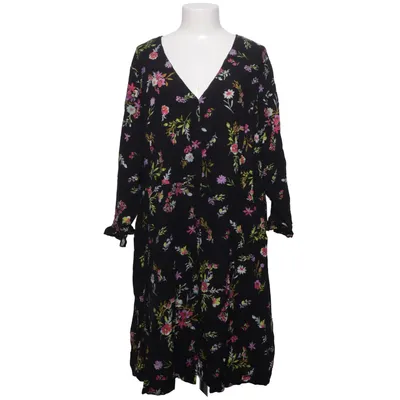 Kjole (Sort, Flerfarvet) fra Simply Be Viscose