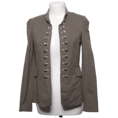 Cardigan (Gris) de Julia Wang Coton, Élasthane