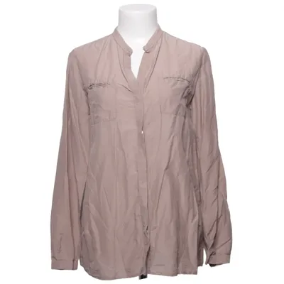 Blouse (Bruin) van Robert Friedman Katoen, Zijde
