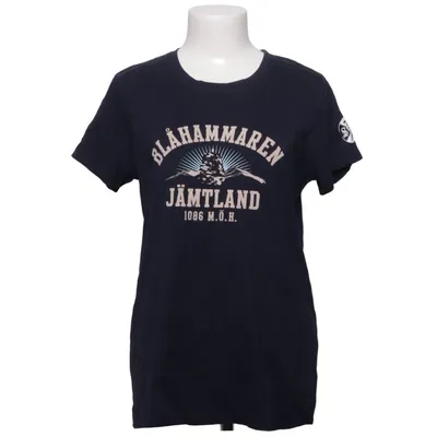 T-shirt (Blå) fra Svenska Turistföreningen Økologisk bomuld