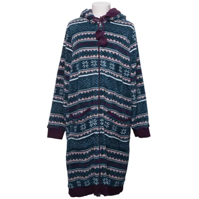 Freizeit Overall (Blau, Lila, Weiß) von Ulla Popken Polyester