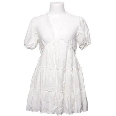 Dress (White) from Sinsay Linen, Polyamide, Polyester, Viscose