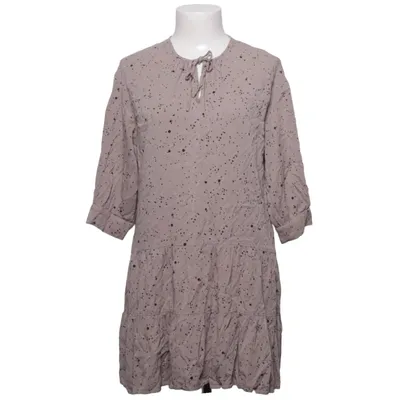 Kjole (Beige, Sort) fra Polly Viscose