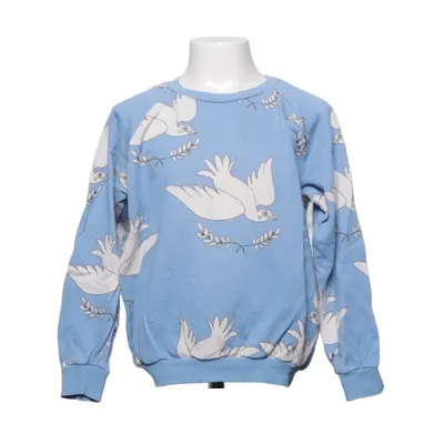 Sweatshirt (Bleu, Blanc) de Mini Rodini Coton biologique