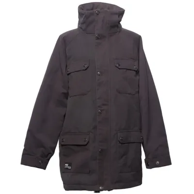 Parka (Gris) de Wai Coton, Nylon, Polyester