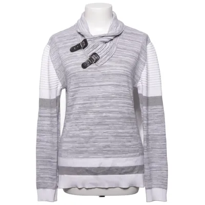 Sweater (Gray, White) from Ce&Ce Acrylic, Cotton