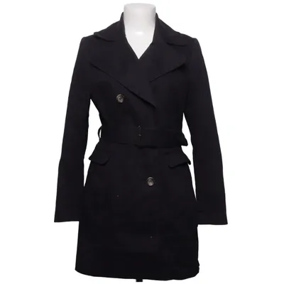 Trenchcoat (Svart) från H&M Bomull, Elastan, Polyester