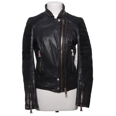 Biker jacket (Rookie) from Jofama Rookie by Caroline Roxy Elastane, Leather, Polyester