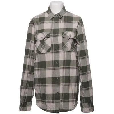 Chemise en flanelle (Vert, Beige) de Bluewear Coton