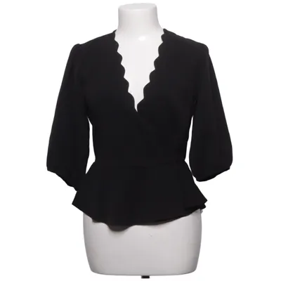 Blouse portefeuille (Noir) de NLY Trend Polyester