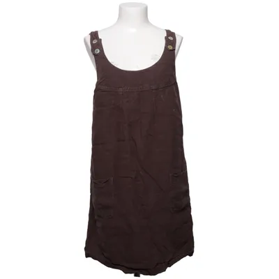 Robe salopette (Marron) de Deerberg Lin