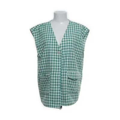 Väst (Grön, Vit) från Pieces Polyester