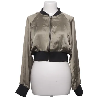 Bomberjakke (Beige, Sort) fra Zara W&B Collection Polyester