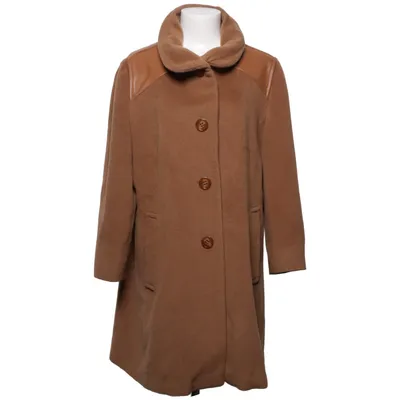 Coat (Brown) from Yell Cashmere, Wool
