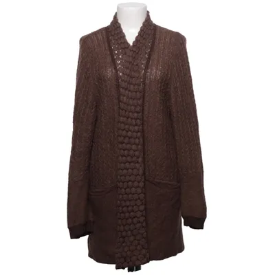 Cardigan (Brun) fra Nitto Akryl, Mohair