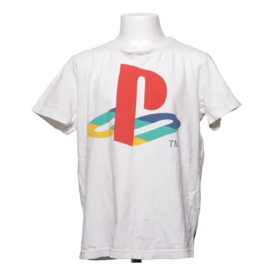 T-shirt (Wit, Meerkleurig) van Playstation Katoen