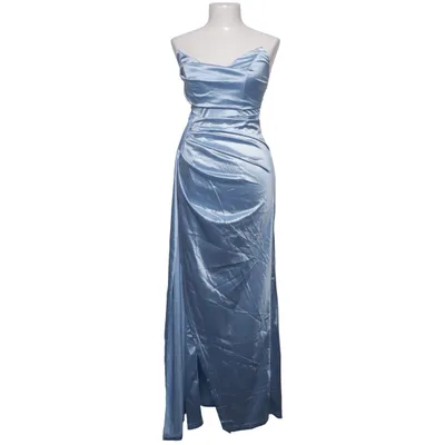 Aftenkjole (Blå) Elastan, Polyester