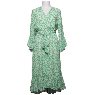 Wickelkleid (Grün, Weiß, Gelb) von Twisted Wunder Polyester