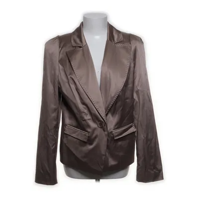 Kavaj (Beige) från Patrizia Dini Acetat, Bomull, Elastan, Polyester