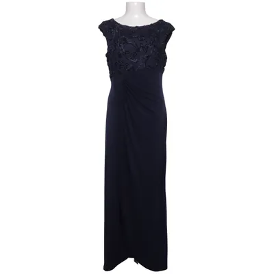 Evening gown (Blue) from Connected Apparel Elastane, Polyester