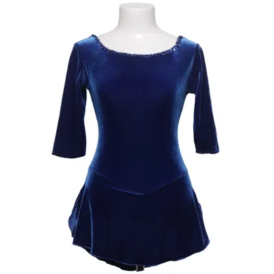 Dress (Blue) from Stix Elastane, Polyamide