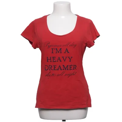T-shirt (Röd) från Index Bomull, Elastan