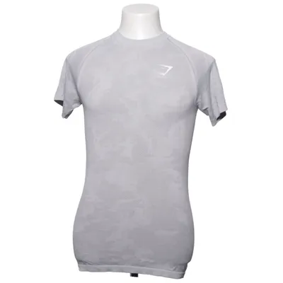 T-shirt (Gray, White) from Gymshark