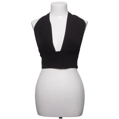 Haltertop (Zwart) van NLY One Elastaan, Polyester