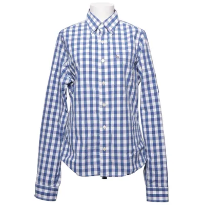 Buttondown-skjorta (Blå, Vit) från Abercrombie & Fitch Bomull