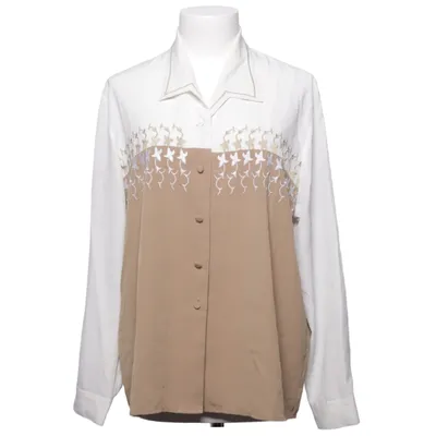 Chemise (Beige, Blanc) de Jacques Vert Polyester
