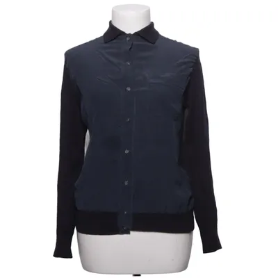 Cardigan (Blauw, Zwart) van Saint James Wol