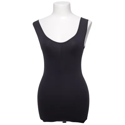 Haut de vêtement sculptant (Noir) de Queentex Élasthane, Polyamide
