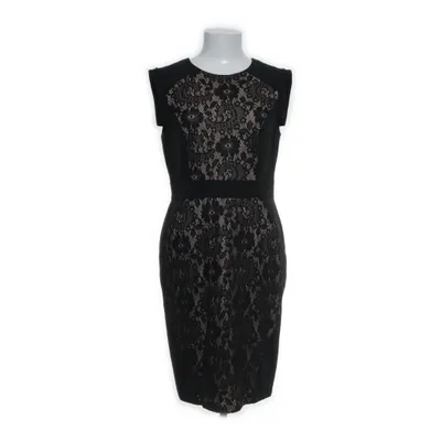 Robe de cocktail (Noir, Beige) de Adrianna Papell Élasthane, Polyester