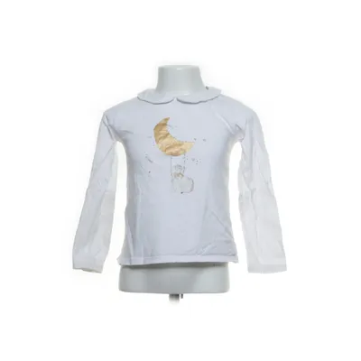 Långärmad t-shirt (Vit, Guldfärgad) från Jacadi Bomull