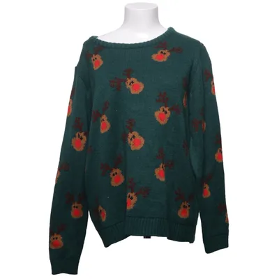 Julesweater (Grøn, Flerfarvet) fra Blend She Akryl