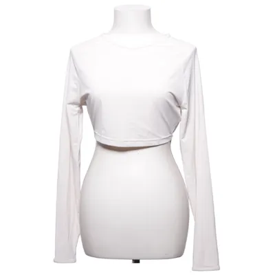 Træningstop (Beige) fra Gymshark Elastan, Polyester