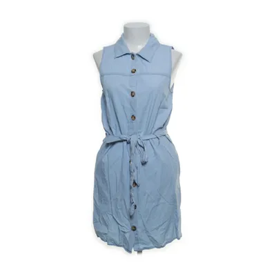 Robe chemise (Bleu) de Cage Tencel