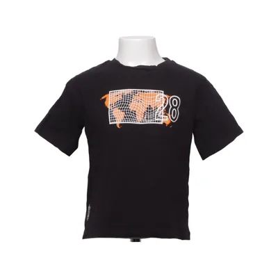 T-shirt (Svart, Orange, Vit) från WOX Bomull