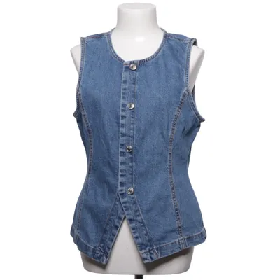 Jeansvest (Blå) fra Perfect Jeans Gina Tricot Bomuld, Elastan