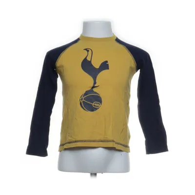 Baseballtröja (Gul, Blå) från Tottenham Hotspur Bomull, Elastan