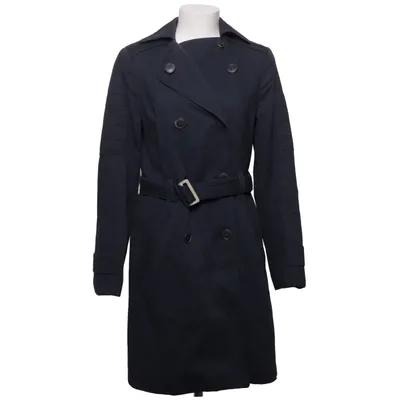 Trenchcoat (Sort) fra Bernd Berger Acetat, Bomuld